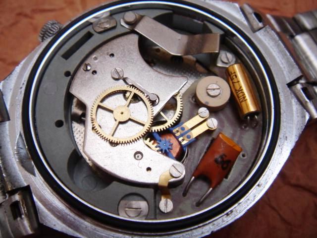 quartz watch motor